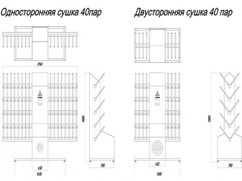 Система сушки и дезинфекции обуви